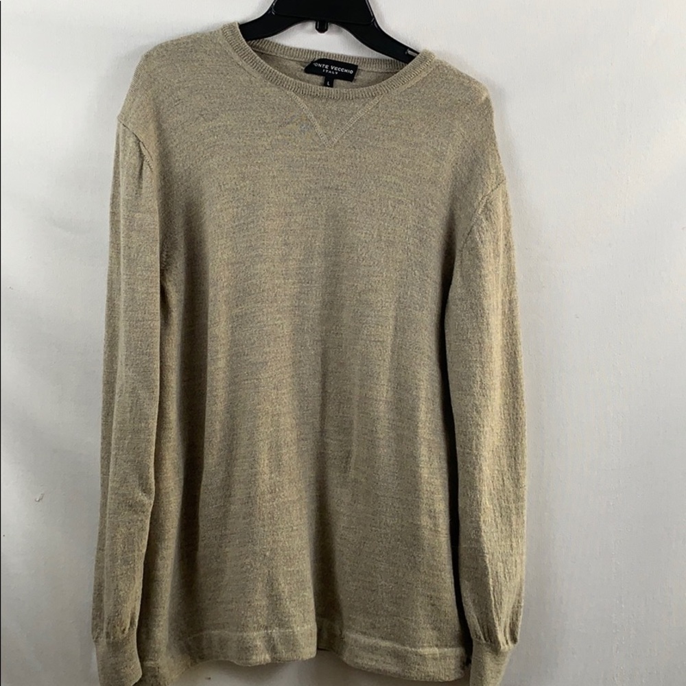 Ponte vecchio men’s pullover sweater crew neck